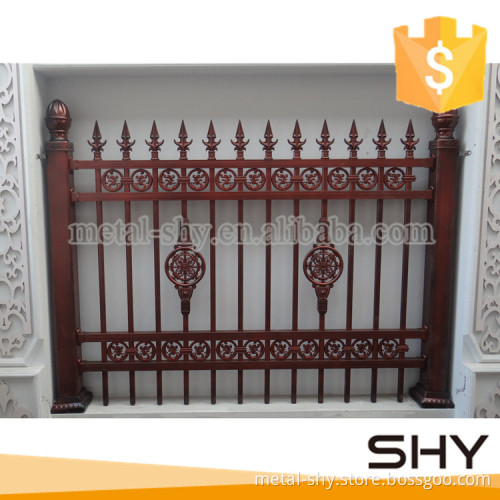 lowes black cheap cast aluminum fence price